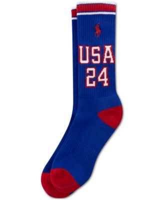 Polo Ralph Lauren - Men's Olympic Village USA Crew Socks