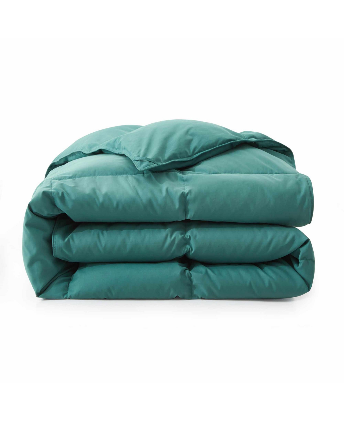 Shop Unikome Hotel Collection Goose Down Feather Comforter, Twin In Green
