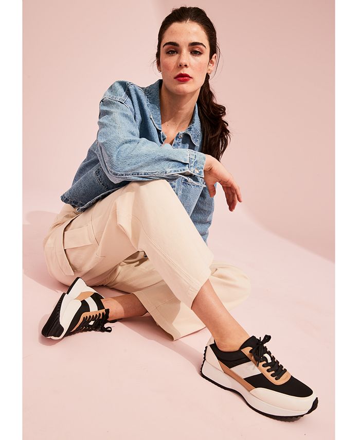 DV Dolce Vita Women #39 s Bettie Lace Up Jogger Sneakers Macy #39 s