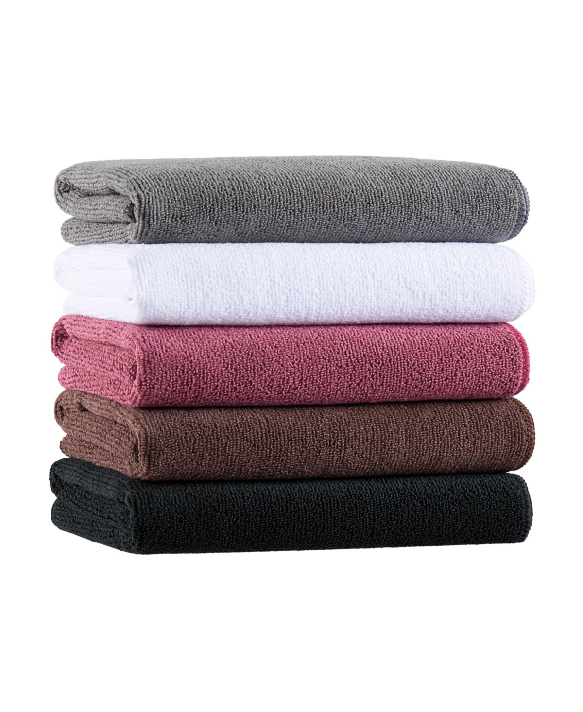 Arkwright Home Microfiber Bleach-Safe Salon Towels (Pack of 24), 16x27, Solid Color, Absorbent Hair Drying Towel, Perfect for Salon and Spa