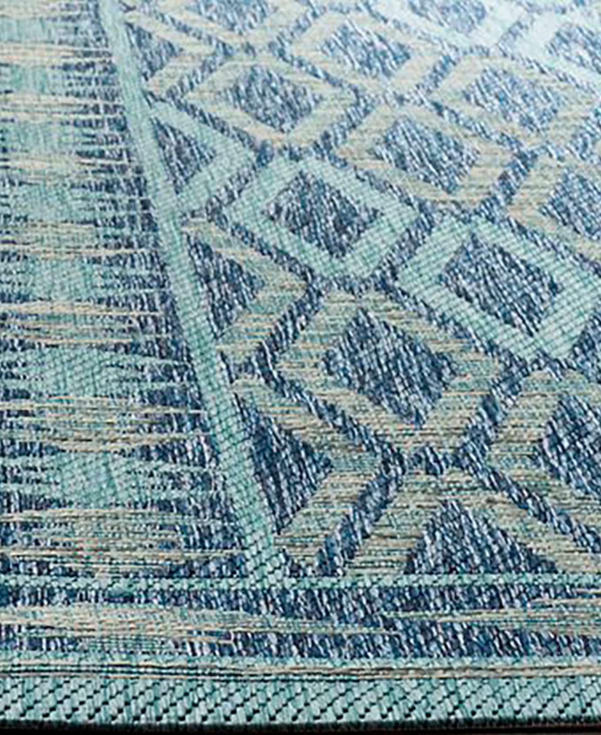 Safavieh Courtyard CY8531and Aqua 6'7