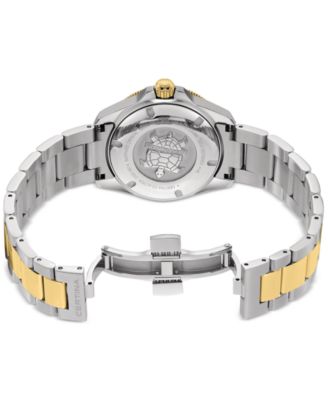 Women's Swiss Automatic DS Action Lady Diamond Accent Two-Tone Stainless Steel Bracelet Watch 35mm