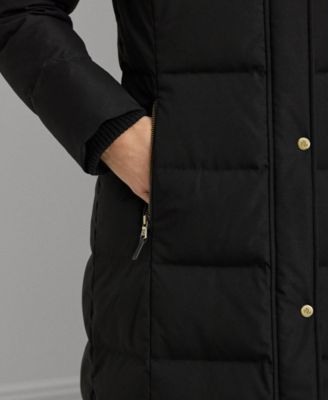 Lauren Ralph Lauren Women's Maxi Faux-Fur-Trimmed Hooded
