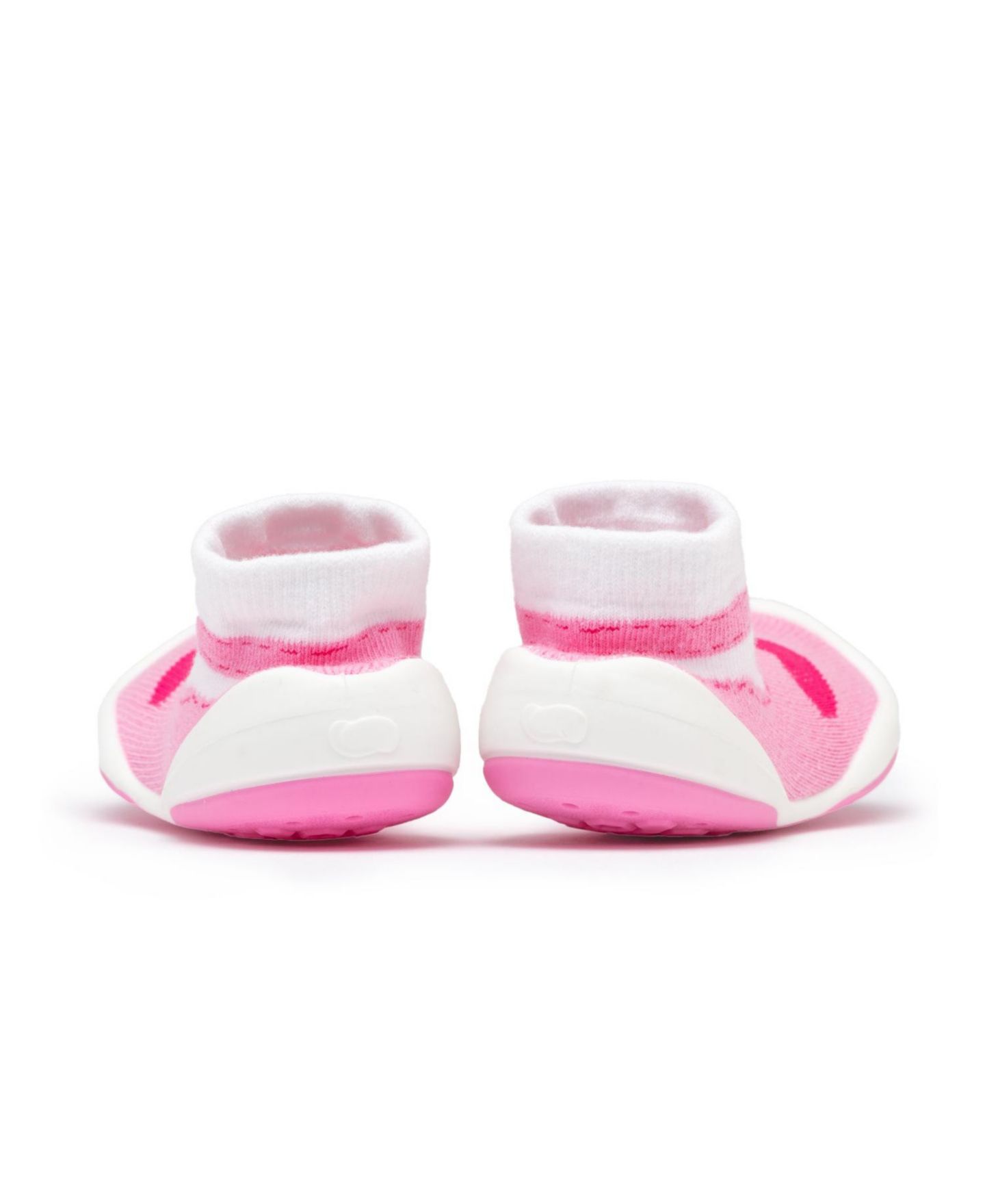 Обувь Komuello Breathable Washable Non-Slip Sock Shoes T-Strap Heart для девочек-малышей — фото 4