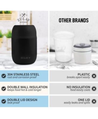 Vacuum Insulated Stainless Steel Food Jar 16oz