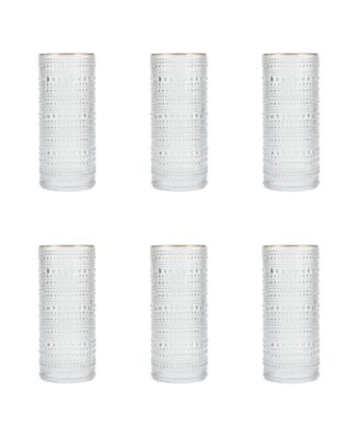 Jupiter Collins Highball Glasses, Set of 6