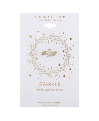 Cubic Zirconia Spiral Ring