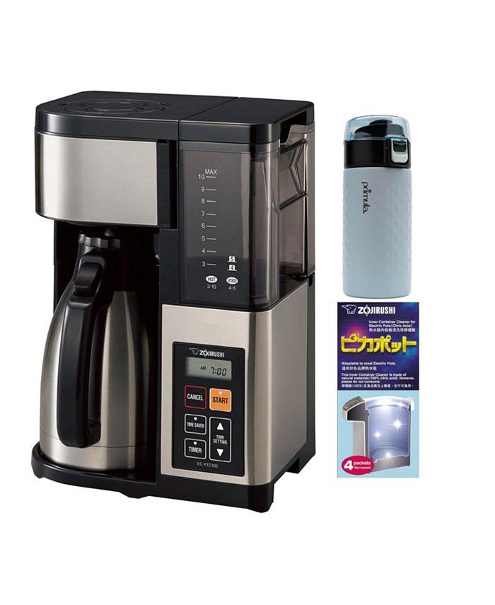 Zojirushi ECYTC100XB 10Cup Coffee Maker (Stainless Steel/Black