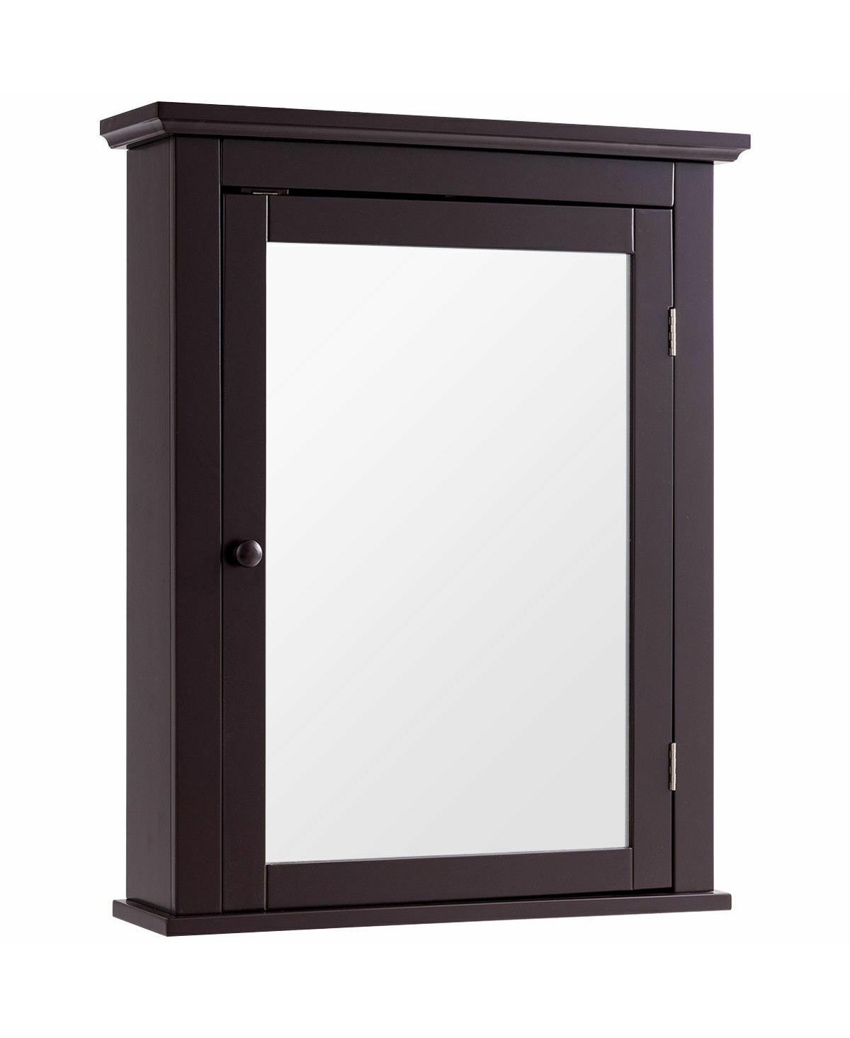 Bathroom Wall Mounted Storage Mirror Medicine Cabinet