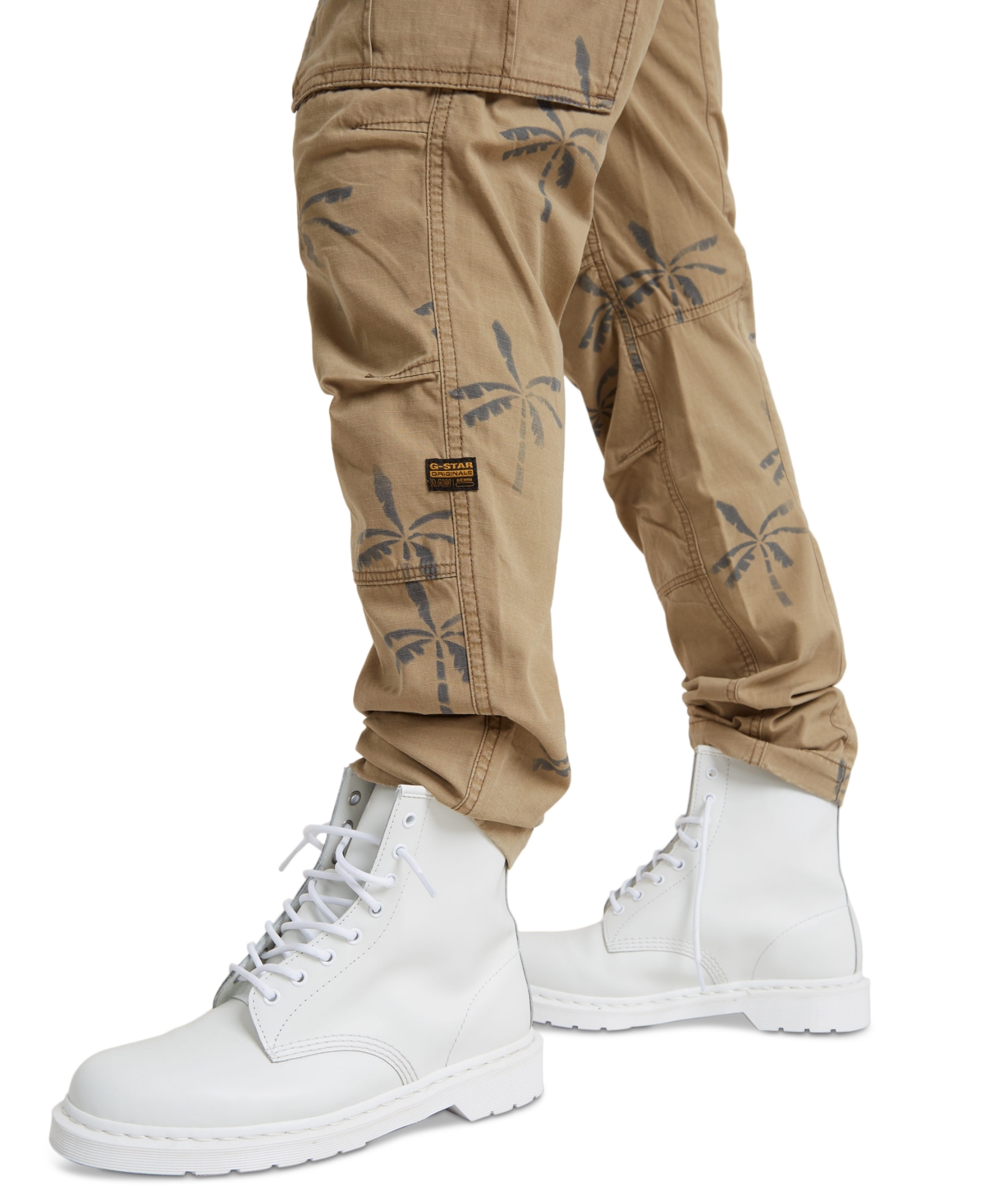 G-Star Raw Men's Regular-Fit Palm Tree Cargo Pants, Created for Macy's