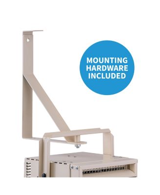 Hardwired Electric Garage Heater, Ceiling Mounted with Adjustable Louvers and Tilt Head, Heats up to 500 sq. ft. of Space