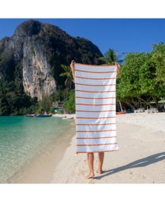 Las Rayas Cotton Beach Towels, 4-Pack, 30" x 60"