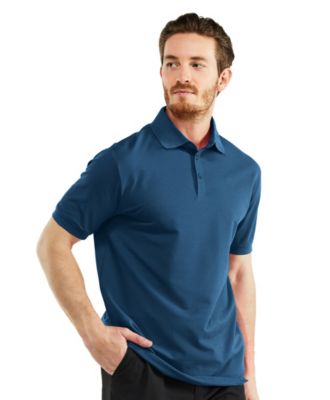 Men's Classic-Fit Cotton-Blend Pique Polo Shirt