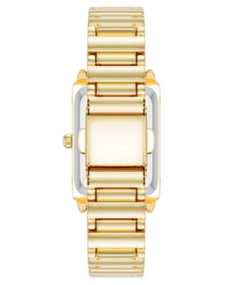 Women's Quartz Gold-Tone Alloy Bracelet Watch, 21mm