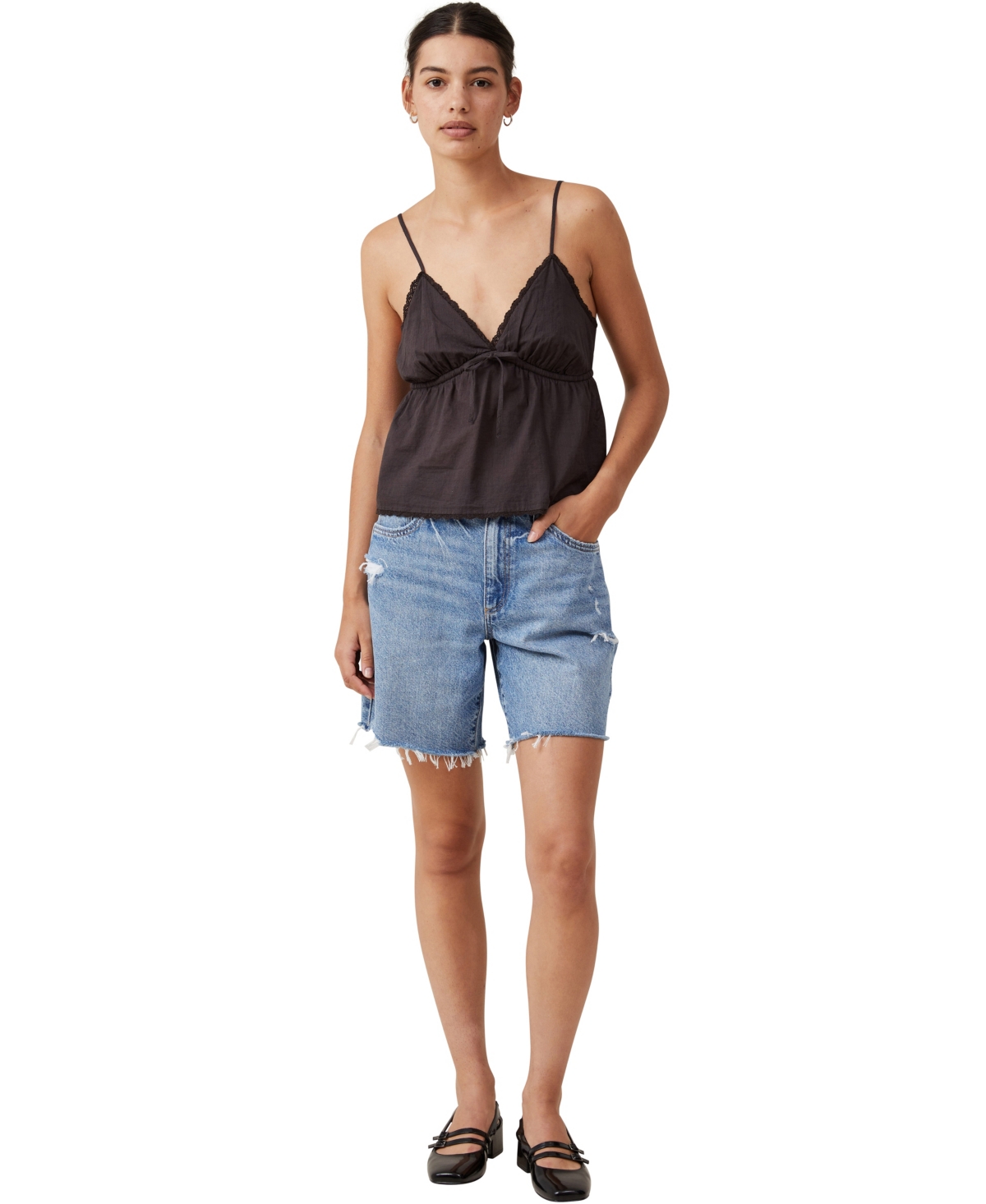 Cotton On Women's Cotton Lace Cami