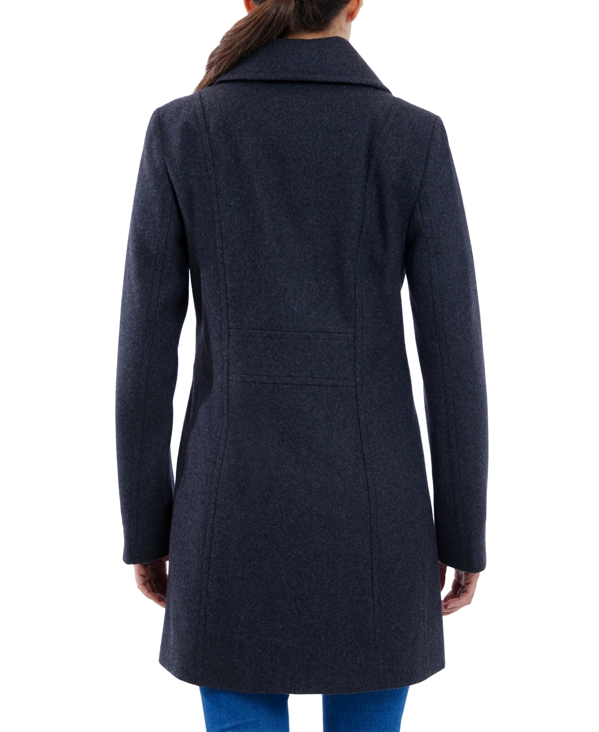 London fog double breasted pea coat clearance
