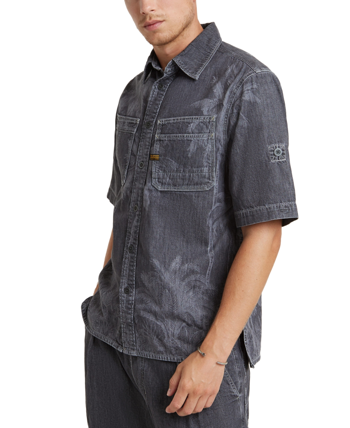 Men's Double-Pocket Shirt - Faded Acer