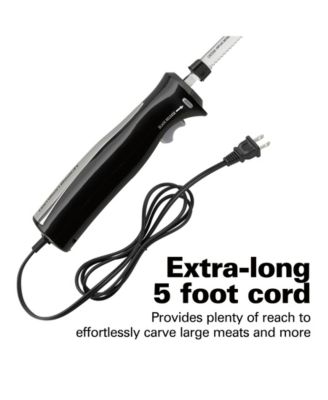 Electric Knife Set with Fork & Case - 74277G