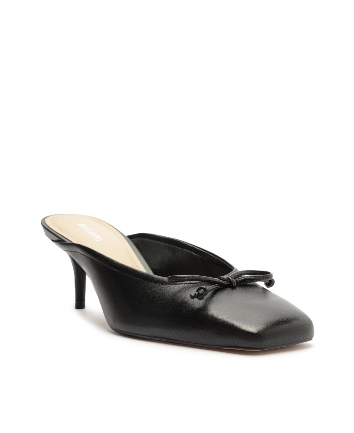 Shop Arezzo Women's Jordyn Low Stiletto Mules In Black