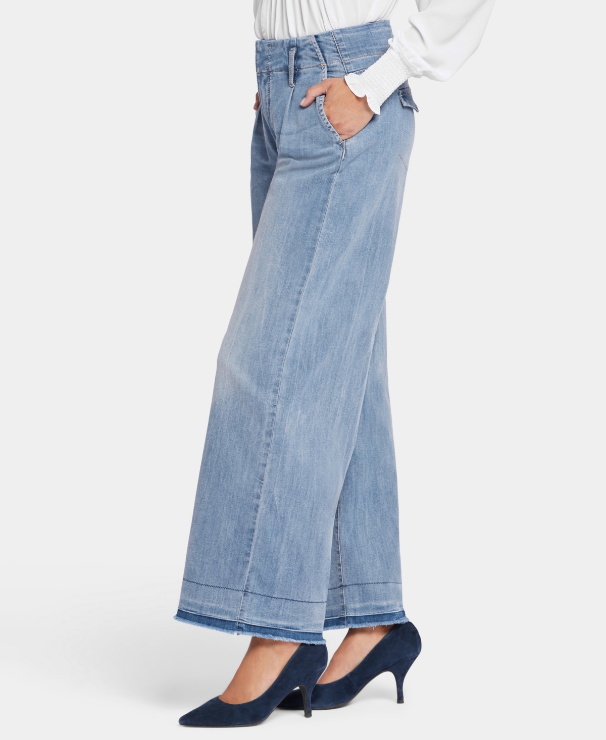 Shop Nydj 's Mona Wide Leg Jeans In State
