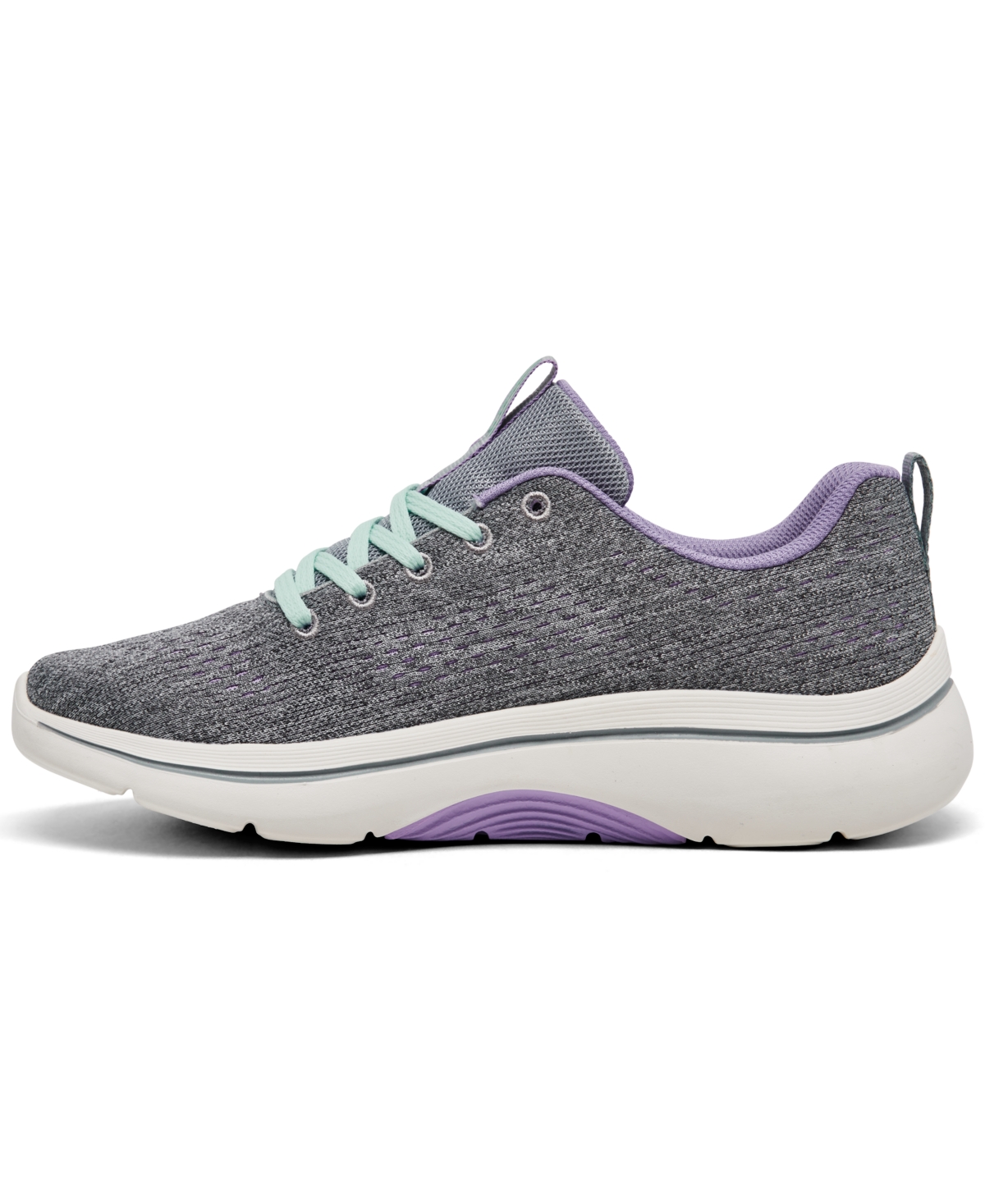 Skechers Women's Go Walk Arch Fit 2.0 - Vivid Sunset Walking Sneakers from Finish Line -lavender