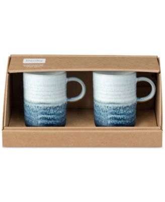 Kiln Ridged Mugs, Set of 2