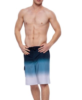 Men's 9" NO Liner Board Shorts Elastic Waist Quick Dry Swim Trunks