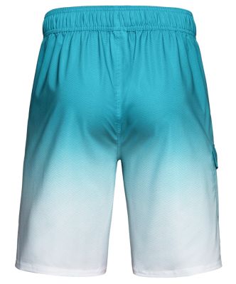 Men's 9" NO Liner Board Shorts Elastic Waist Quick Dry Swim Trunks