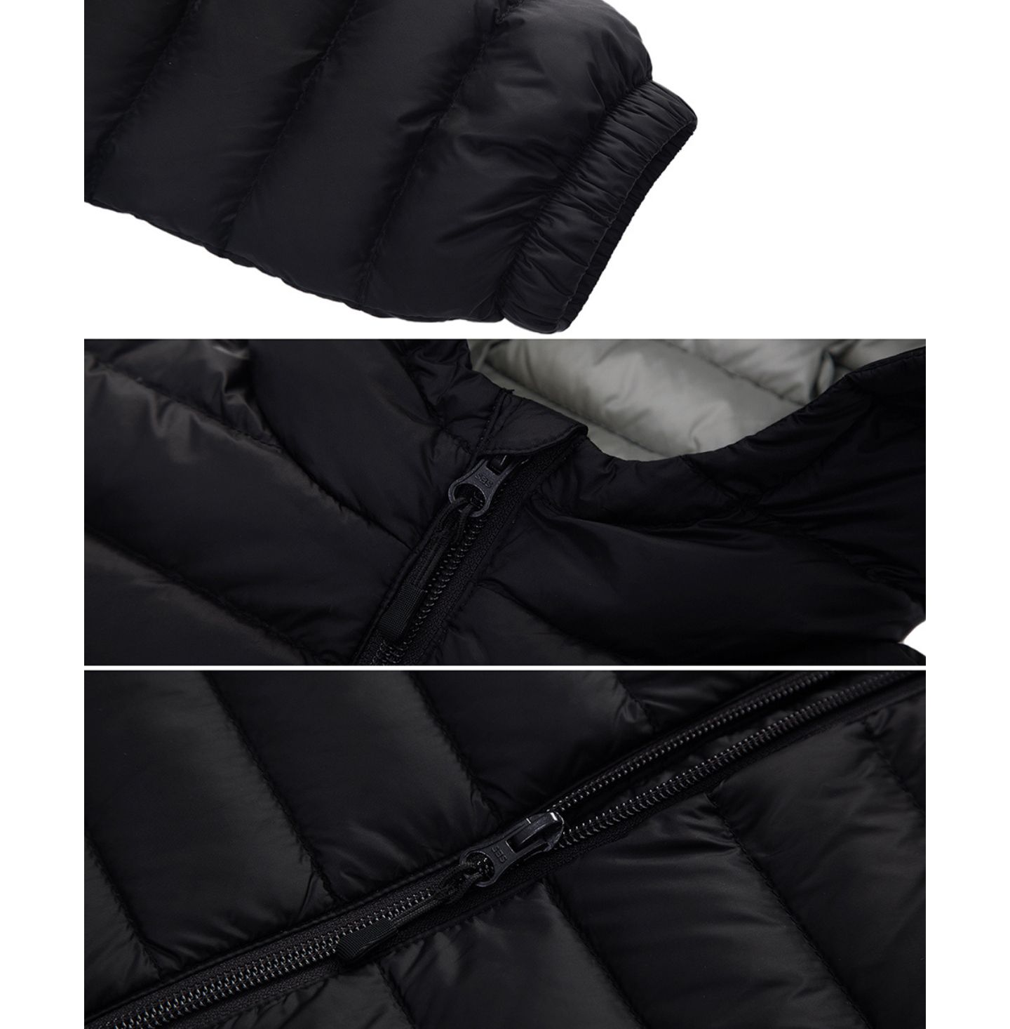Куртка Rokka&Rolla Ultra Light Packable Down Puffer Jacket для мальчиков, цвет: Чёрный — фото 8