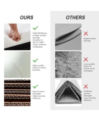 Modern Velvet Barrel Chair with Channel Tufted Back