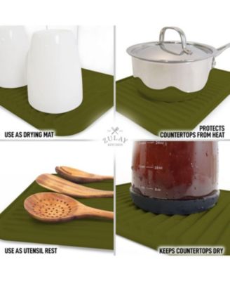 Silicone Trivets for Hot Pots and Pans - Multi-Purpose & Versatile Trivet Mat