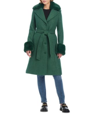 Kate Spade New York Faux Fur Coat shops