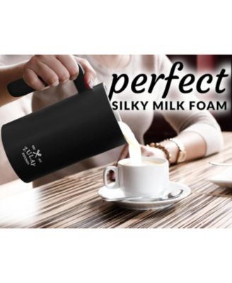 Milk Frother Electric Heater - Automatic 4-in-1 Function Milk Steamer For Hot & Cold