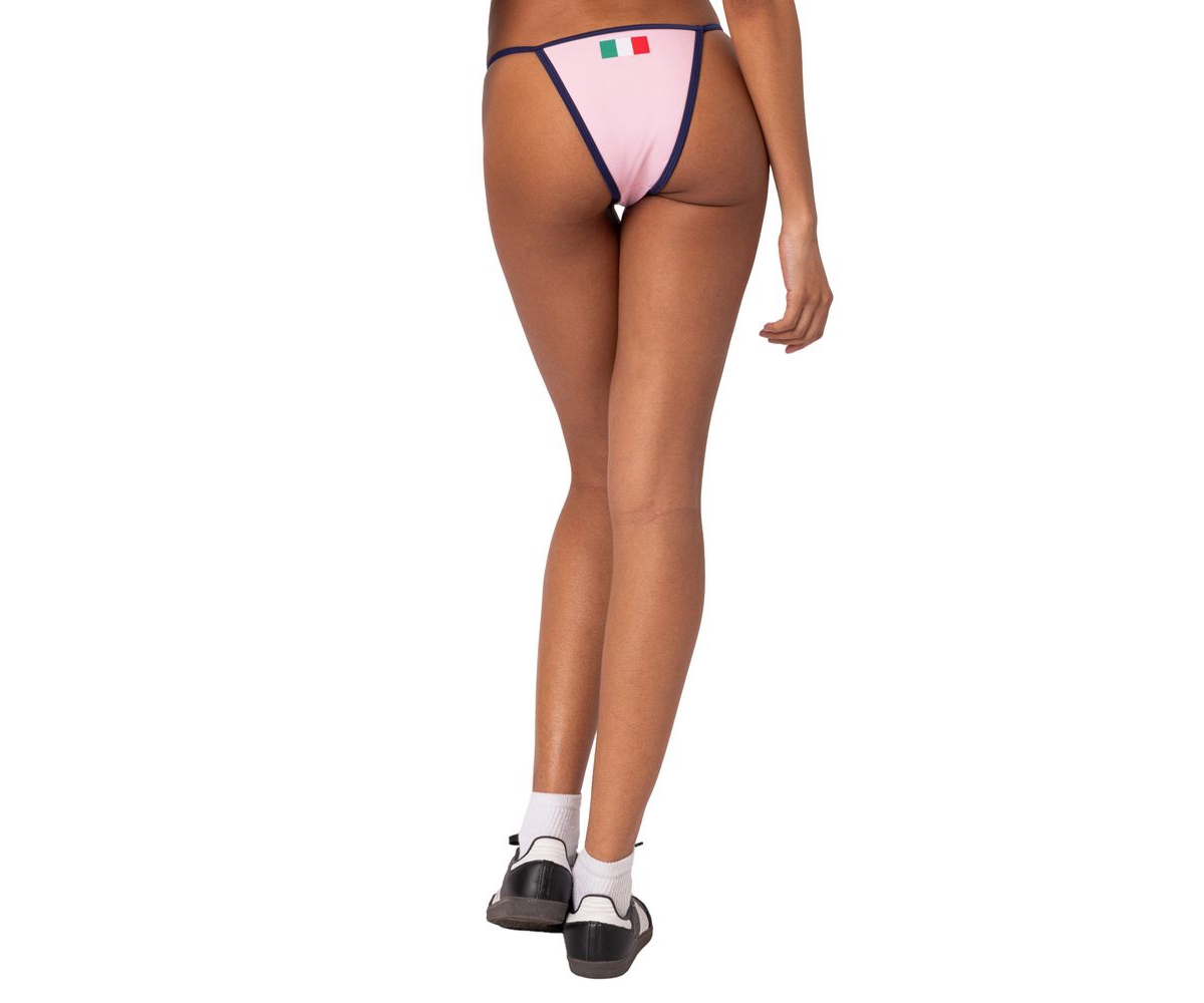 Edikted Women's International Girl Bikini Bottom - Light-pink