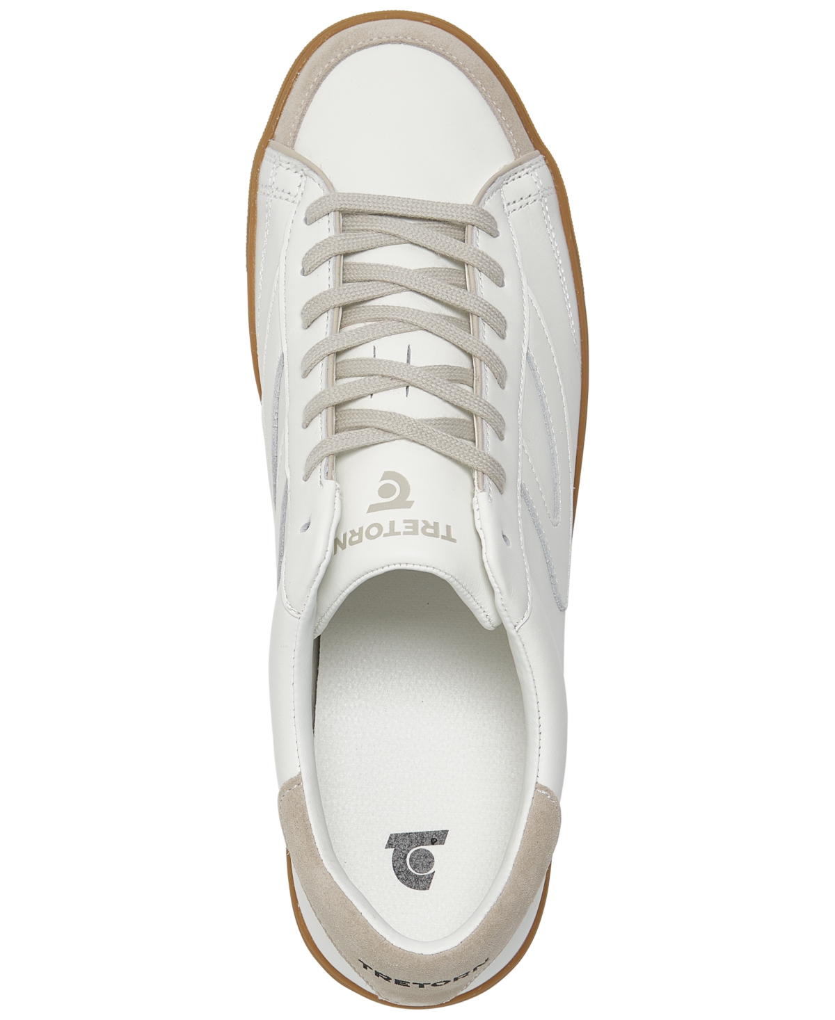Shop Under Armour Men's Kick Serve Low Court Casual Sneakers From Finish Line In Bright White,gum