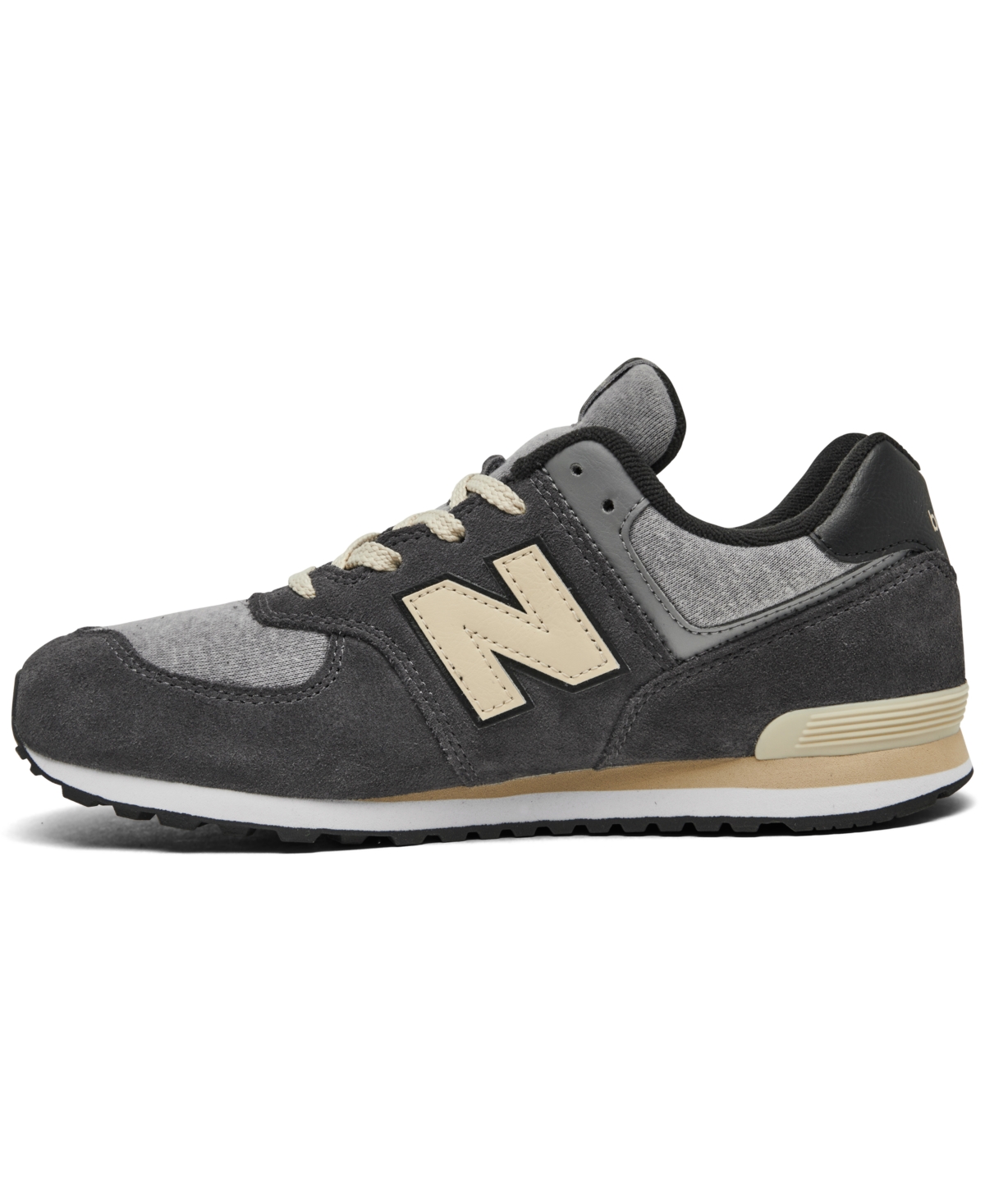 New Balance Little Kids' 574 Grey Days Casual Sneakers From Finish Line In Magnet