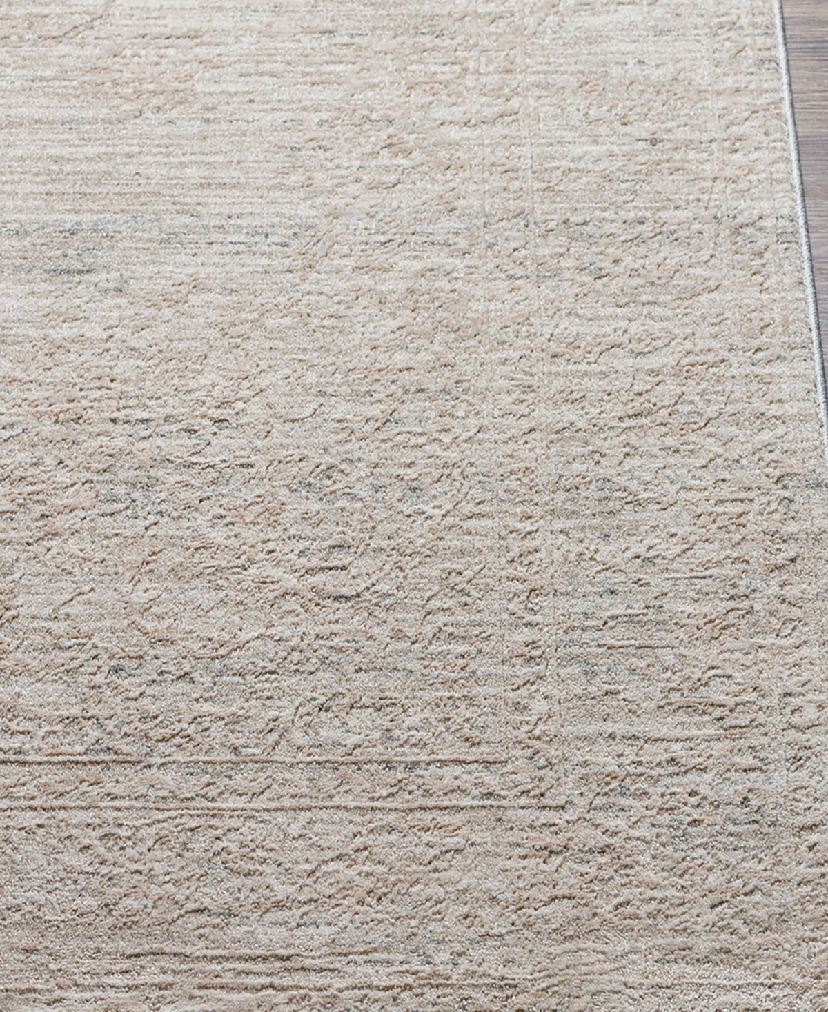 Surya Laila Laa-2301 6'7x6'7 Round Area Rug In Gray-taupe