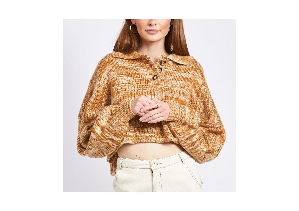 Women's Pallas Sweater - Rust/copper