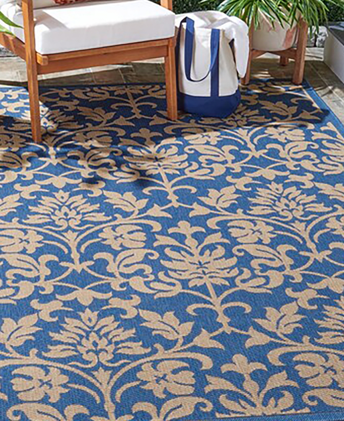Safavieh Courtyard CY3416and Natural 5'3