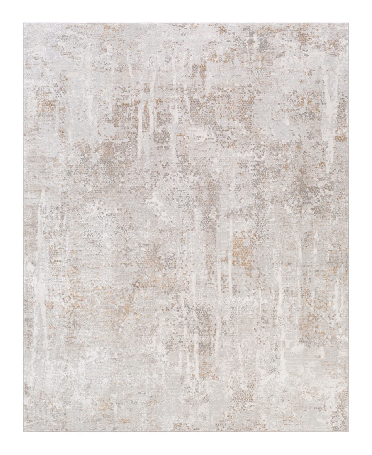 Surya Carmel Crl-2310 6'7x9'6 Area Rug In Silver