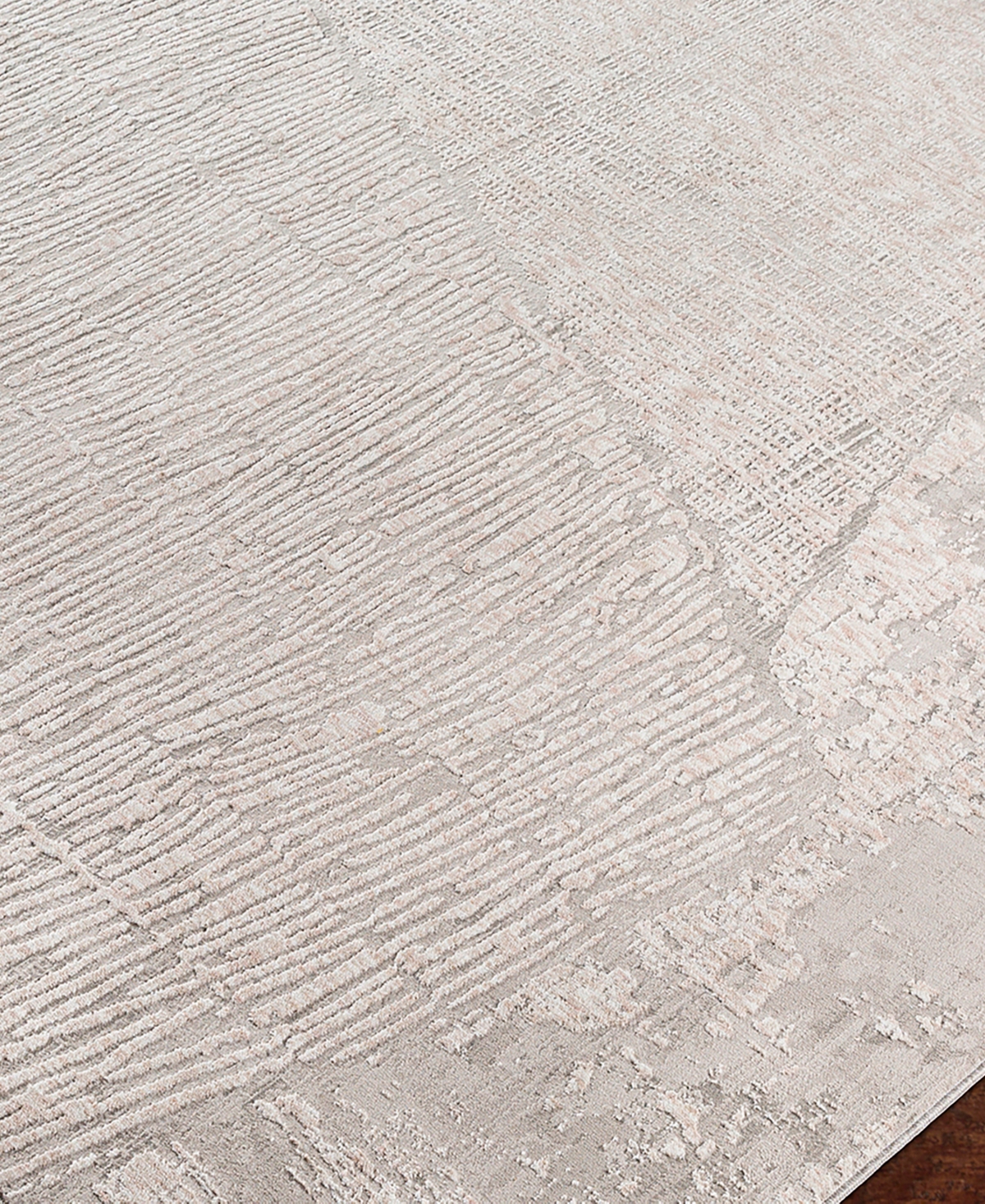 Surya Carmel Crl-2301 2'7x4' Area Rug In Silver