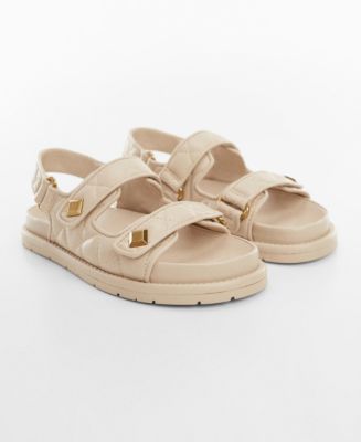 610. NEW SIZE 6 APL Quilted Slide Sandals in Mango Women main image 4