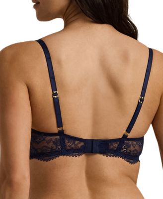 Women's Unlined Lace Full Coverage Bra