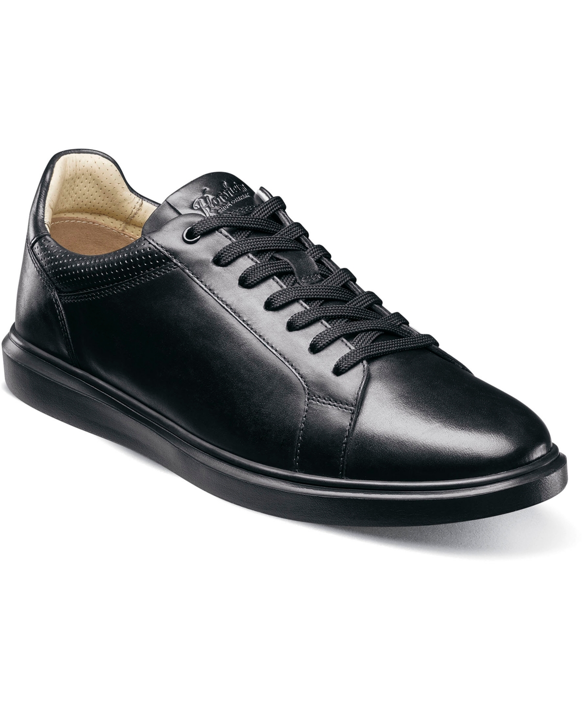 Shop Florsheim Men's Social Lace To Toe Sneaker In Black