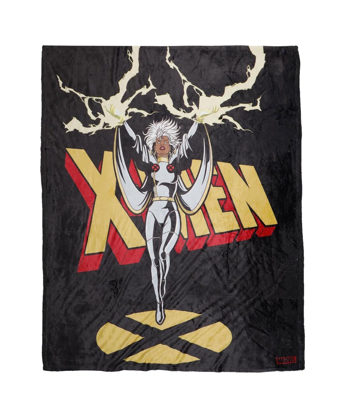 Shop Heroes & Villains Heroes Villains Black X-men Storm Fleece Blanket