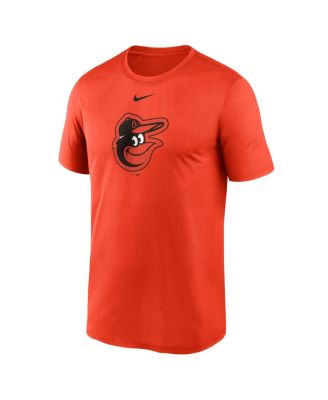 Men's Orange Baltimore Orioles Legend Fuse Large Logo Performance T-Shirt