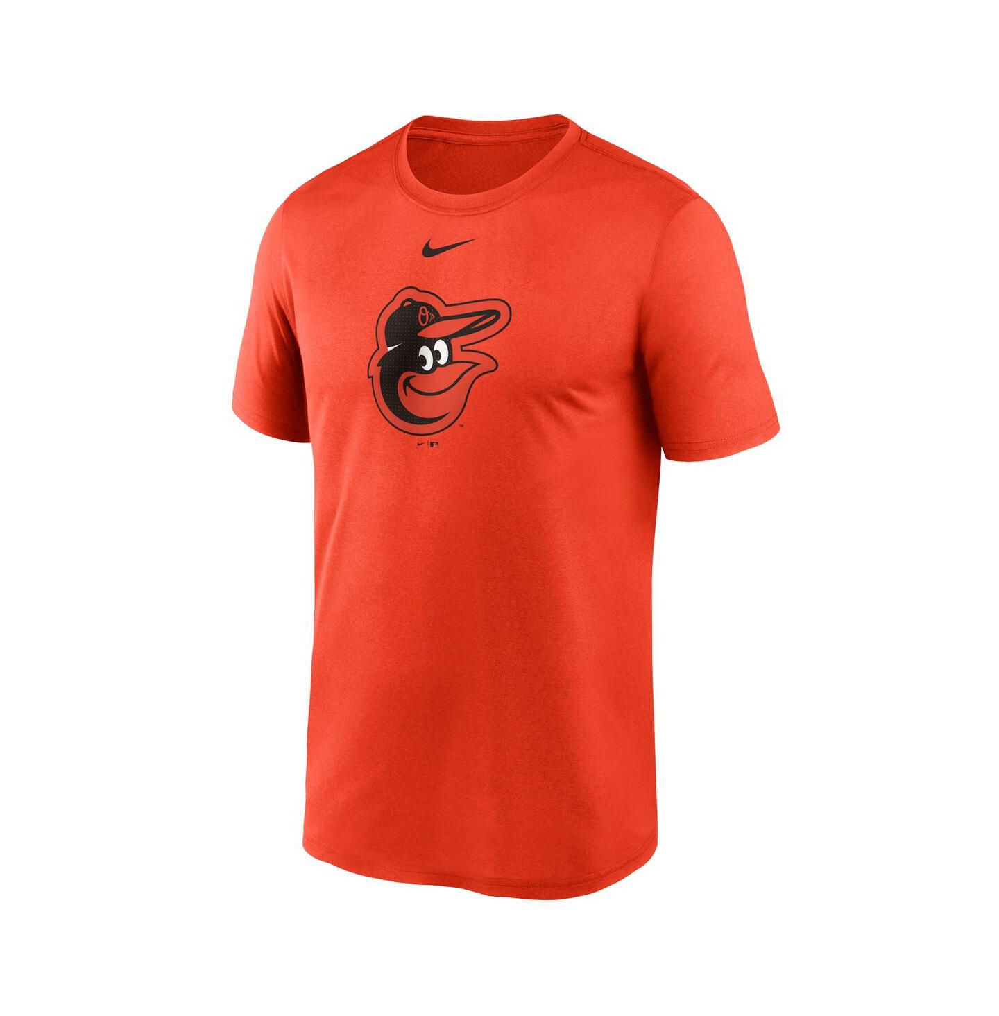 Мужская футболка Nike Orange Baltimore Orioles Legend Fuse Large Logo Performance — фото 2