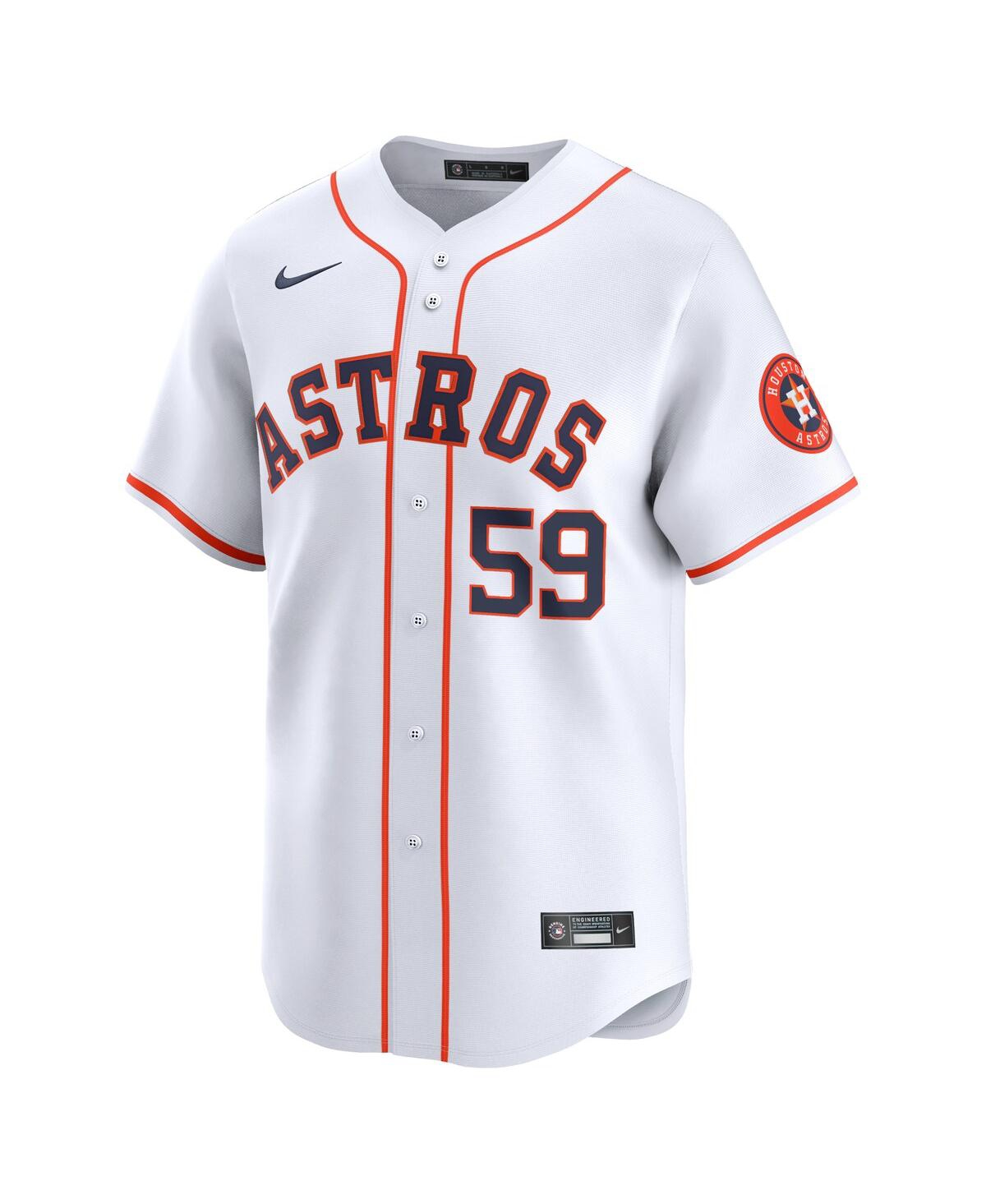 Nike Men's Framber Valdez White Houston Astros Home Limited Player Jersey -hus