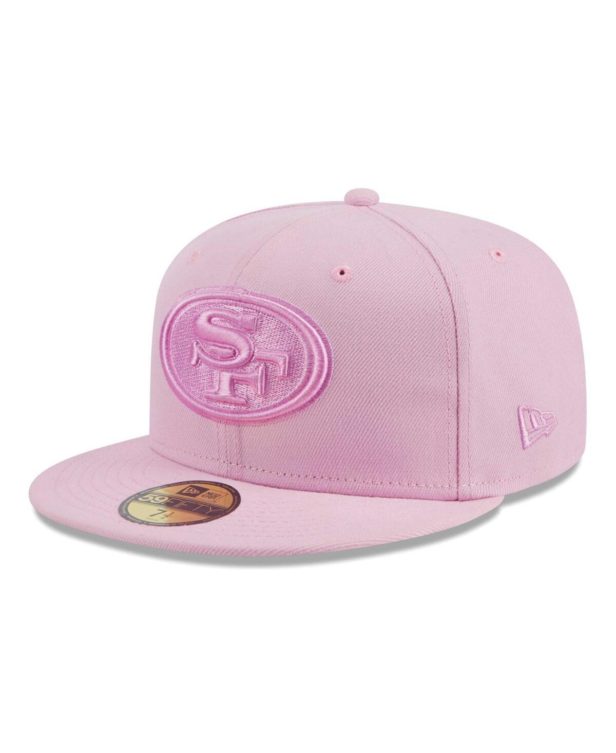 Shop New Era Men's Pink San Francisco 49ers Color Pack 59fifty Fitted Hat