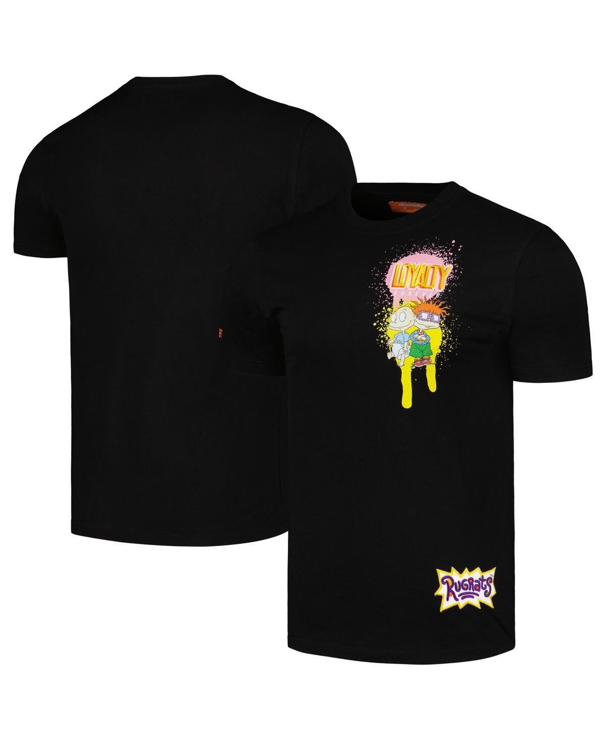 Shop Freeze Max Men's Black Rugrats T-shirt